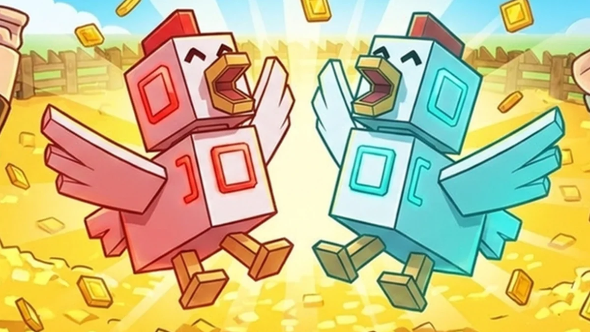 Official Grow a Chicken Fighter gameplay scene